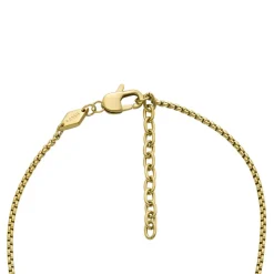 Collier Homme Fossil Bijoux - JF04701710 - Acier Doré