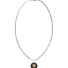 Collier homme Guess Bijoux JUMN01316JWSTYB - Acier Argent