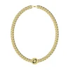 Collier Homme Guess Bijoux - JUMN02112JWYGBK 4G ICON Acier doré