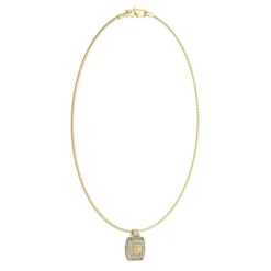 Collier Homme Guess Bijoux Lion King JUMN05001JWYG Acier Doré