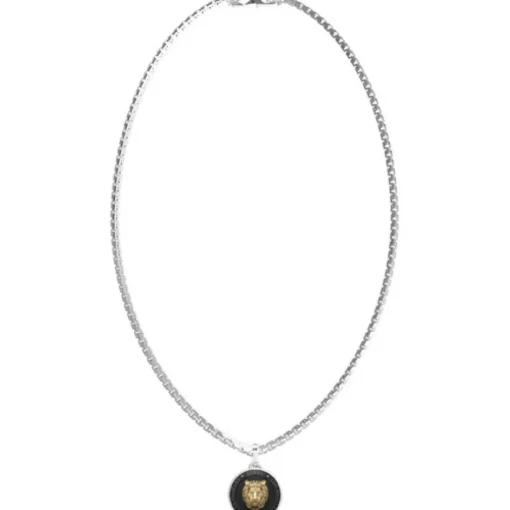 Collier homme Guess Bijoux JUMN01316JWSTYB - Acier Argent
