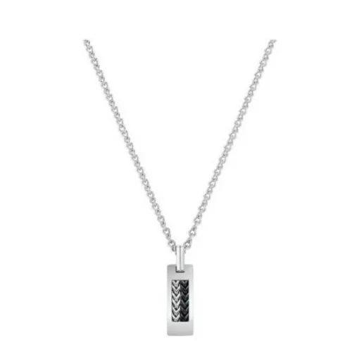 Collier Homme Jourdan JH160011N - AUSTRALIS - Acier Argent
