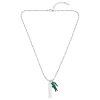 Collier Homme Lacoste Umpire - 2040487 Acier Doré, Vert