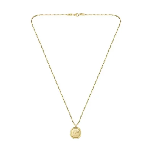 Collier Homme Lacoste Vigor - 2040411 Acier Doré