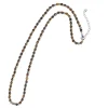 Collier Homme Redskins Bijoux - 285805 Pierre Marron