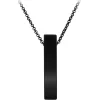 Collier Homme So Charm - B4276-AGATENOIR - Collier Mode Homme