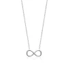 Collier infinity Femme Argent Maison de la Bijouterie WYZYU345