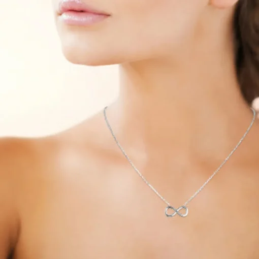 Collier infinity Femme Argent Maison de la Bijouterie WYZYU345