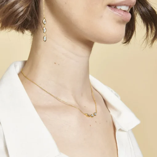Collier Kira Doré & Topaz