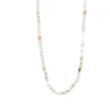 Collier Les Interchangeables A59299 - Sautoir Bobo Chic Gris Femme