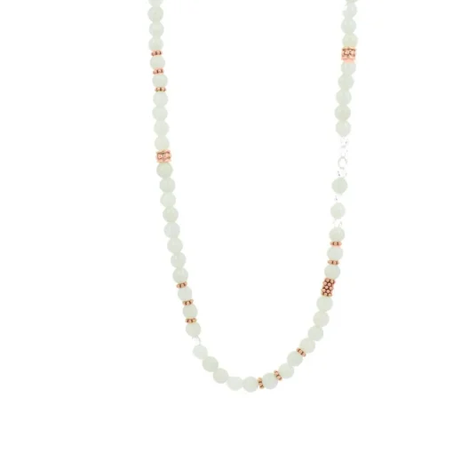 Collier Les Interchangeables A59299 - Sautoir Bobo Chic Gris Femme