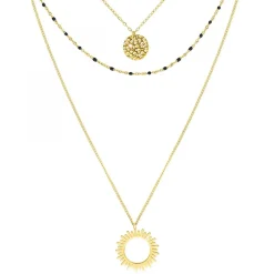 Collier Multirangs femme Angèle M B2200