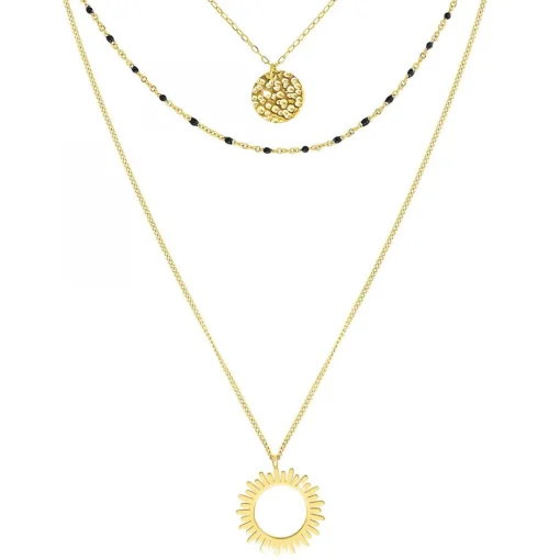 Collier Multirangs femme Angèle M B2200
