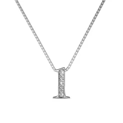 Collier Number 1 Argenté