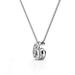 Collier Number 6 Argenté