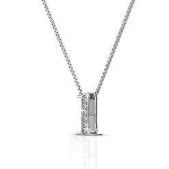 Collier Number 1 Argenté