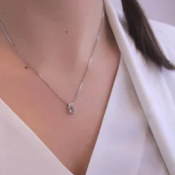Collier Number 5 Argenté