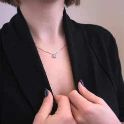 Collier Number 6 Argenté