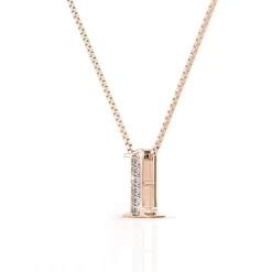 Collier Number 1 Or Rose