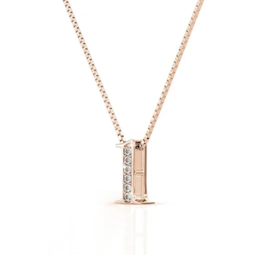 Collier Number 1 Or Rose