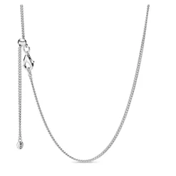 Collier Pandora 398283 - Chaîne Maille Gourmette Argent Femme