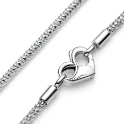 Collier Pandora Moments - Maille Cloutée