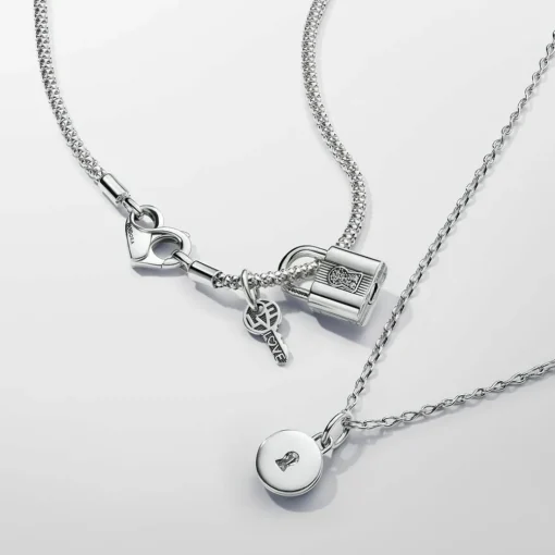 Collier Pandora Moments - Maille Cloutée