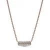 Collier Pandora Timeless - Double Barre Pavée