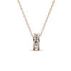 Collier Square Roller Or Rose