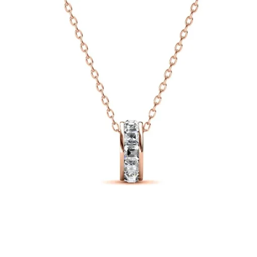 Collier Square Roller Or Rose