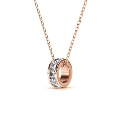Collier Square Roller Or Rose