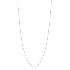 Collier Ti Sento 3934SY - argent et boules doré Femme