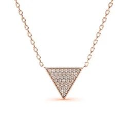 Collier Veron Finition Or Rose
