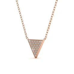 Collier Veron Finition Or Rose