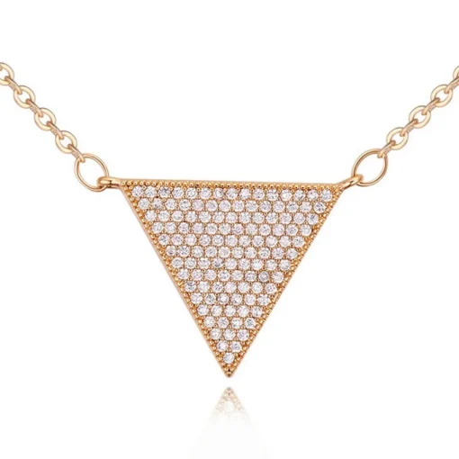 Collier Veron Finition Or Rose