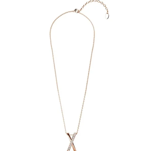 Collier X Duo Or Rose
