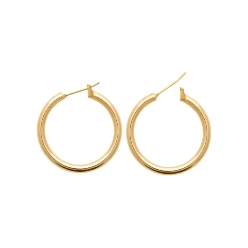 Créoles femme plaqué or 3 mm - Y0Y33VZ30