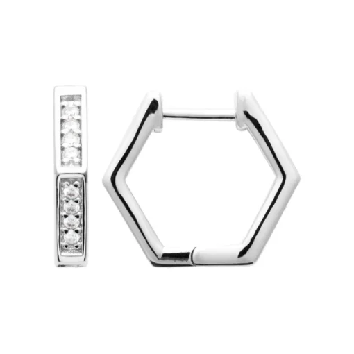 Créoles Maison de la Bijouterie Sensimio Z650ZZ0 Argent