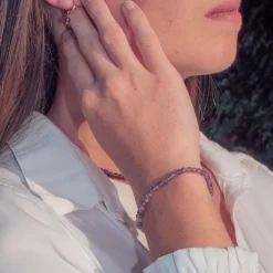 Créoles Sloya Serena Améthyste