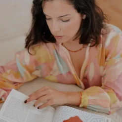 Créoles Sloya Serena Cornaline
