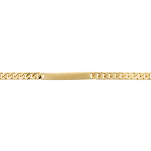 Gourmette femme plaqué or 4 mm - 60Y004ZV
