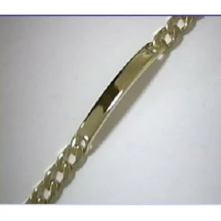 Gourmette homme plaqué or 6 mm - 633006Y0