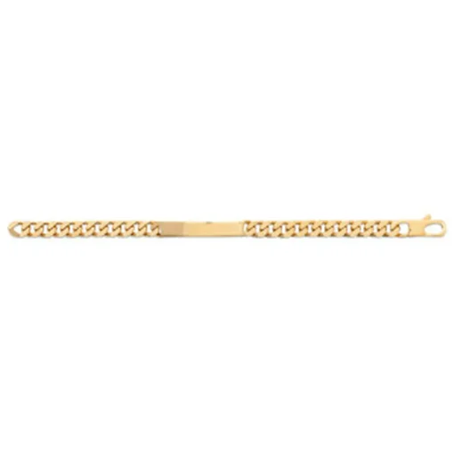 Gourmette Maille homme plaqué or 8 mm - 60Y00VYZ