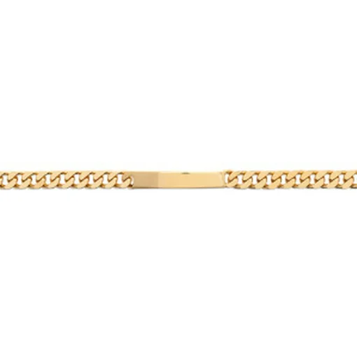 Gourmette Maille homme plaqué or 8 mm - 60Y00VYZ