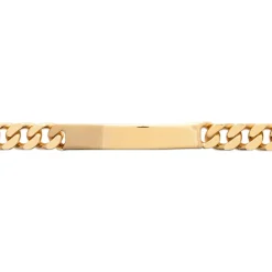 Gourmette Maille homme plaqué or 8 mm - 60Y00VYZ