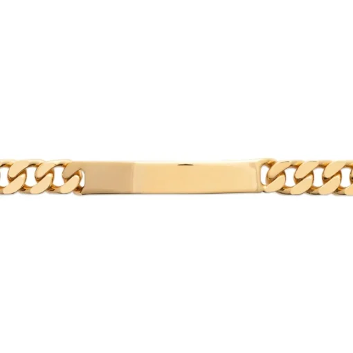 Gourmette Maille homme plaqué or 8 mm - 60Y00VYZ