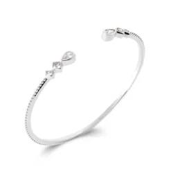 Jonc femme Maison de la Bijouterie Sensimio VW36W45V Argent