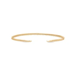 Jonc femme Maison de la Bijouterie Sensimio UYZU0W5V Plaqué or