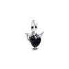 Mini Charm Pendant Cœur Ailé