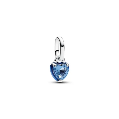 Mini Dangle Cœur Chakra Bleu Pandora ME